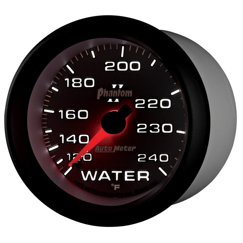 Autometer Gauge, Water Temp, 2 5/8", 120-240 Deg. F, Mechanical, Phantom II 7832 User 3
