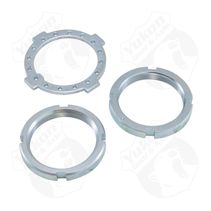 Yukon Gear & Axle Yukon Gear Dana 50/60 Spindle Nut Kit Replacement AK D50F-NUTS-A AK D50F-NUTS-A Photo - Primary