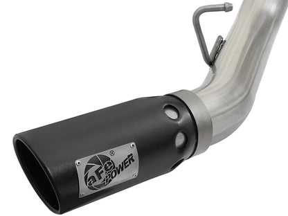aFe ATLAS 4in Aluminized Steel DPF-Back Exhaust System w/Dual Rear Exit 49-04086-B Photo - Unmounted