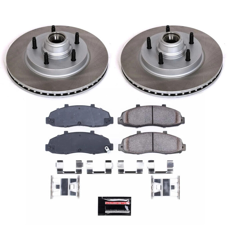 PowerStop Power Stop 97-00 Ford F-150 Front Semi-Coated Rotor Kit SC1863 SC1863 Photo - Primary