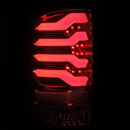 AlphaRex 14-18 GMC Sierra 1500 PRO-Series LED Tail Lights Jet Black 630010 630010 User 3