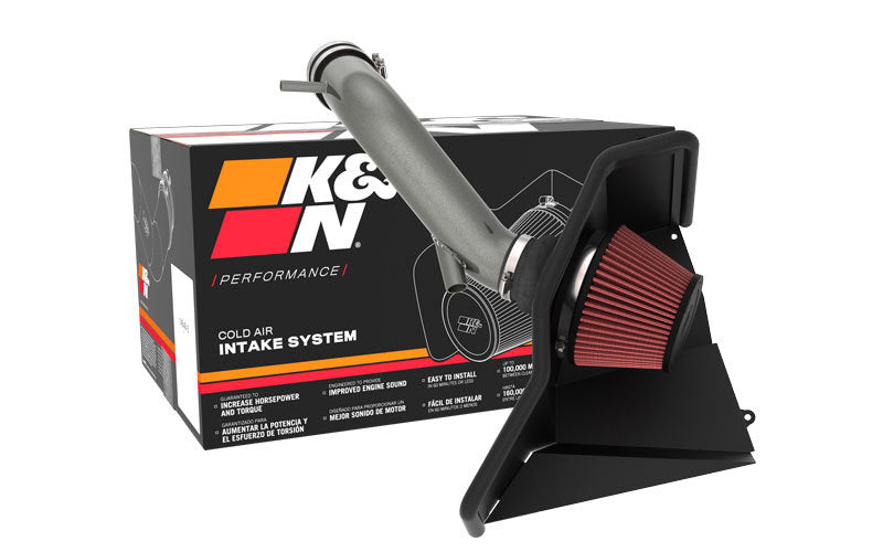 K&N Engineering K&N 2022 Hyundai Elantra N 2.0L L4 Silver Typhoon Intake 69-5329TC 69-5329TC Photo - out of package