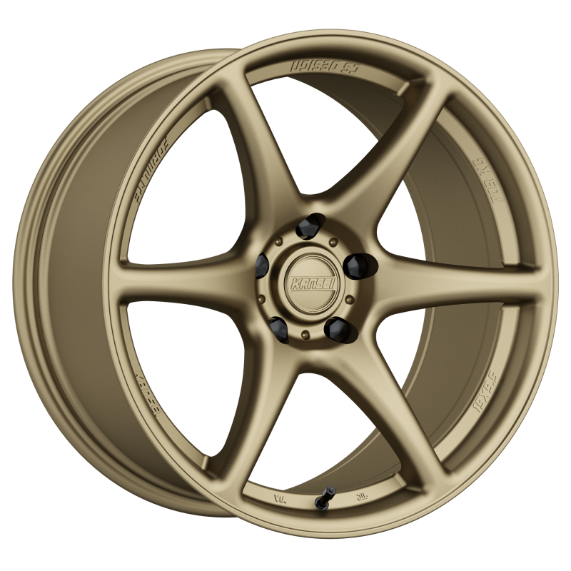 Kansei K11B Tandem 19x10.5in / 5x120 BP / 22mm Offset / 72.56mm Bore - Bronze Wheel K11B-191518+22 K11B-191518+22 Photo - Primary