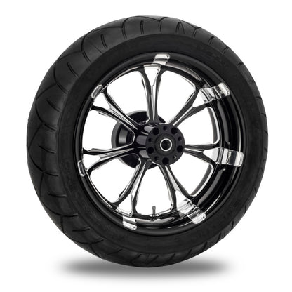 Performance Machine 18 x 5.5 Trike Wheel Torque RT - Contrast Cut Platinum 0320-3814RAA-TORR-BMP 0320-3814RAA-TORR-BMP Photo - Primary