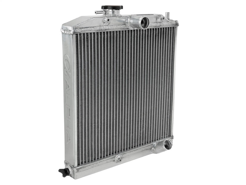 Skunk2 Alpha Series Radiator 88-91 Honda Civic/CRX (Half Size) (Dual Core) 349-05-1550 Photo - Unmounted