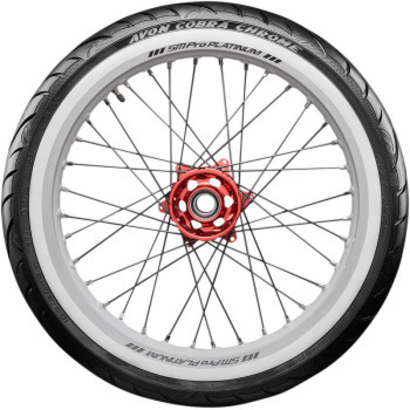 Avon Tyre Avon Cobra Chrome AV91 White Sidewall Front Tire - 150/80R16 71V 638237 638237 User 1
