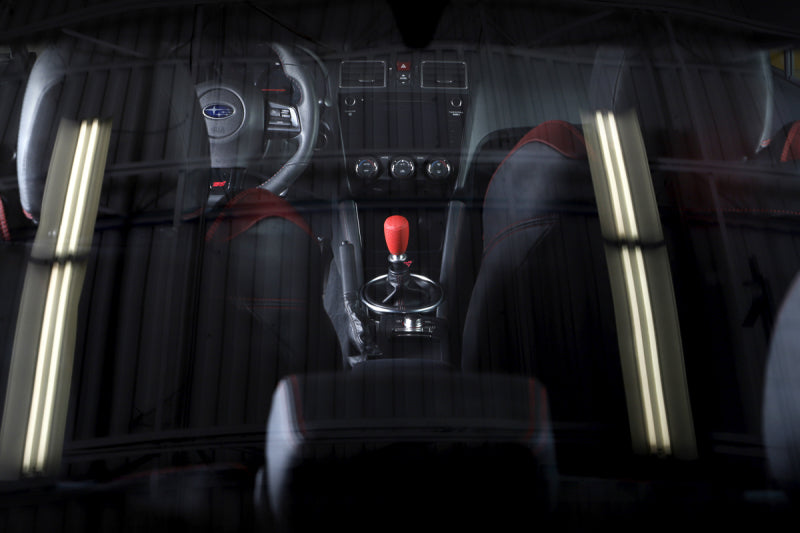 GrimmSpeed Shift Knob Stainless Steel - Subaru 5 Speed and 6 Speed Manual Transmission - Red 380000 380000 User 1