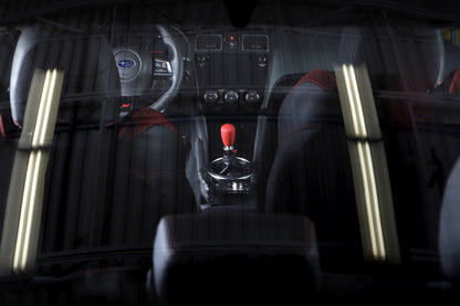 GrimmSpeed Shift Knob Stainless Steel - Subaru 5 Speed and 6 Speed Manual Transmission - Red 380000 380000 User 1