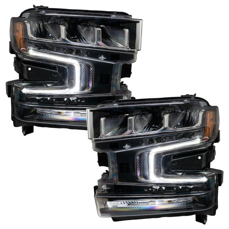 ORACLE Lighting Oracle 19-21 Chevy Silverado 1500 RGB+W Headlight DRL Upgrade Kit - ColorSHIFT 1441-330 1441-330 User 4