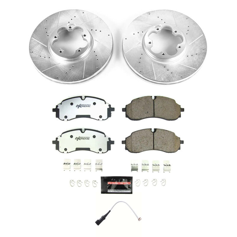 PowerStop Power Stop 20-21 Ford Transit-350 Front Z36 Truck & Tow Brake Kit K8989-36 K8989-36 Photo - Primary