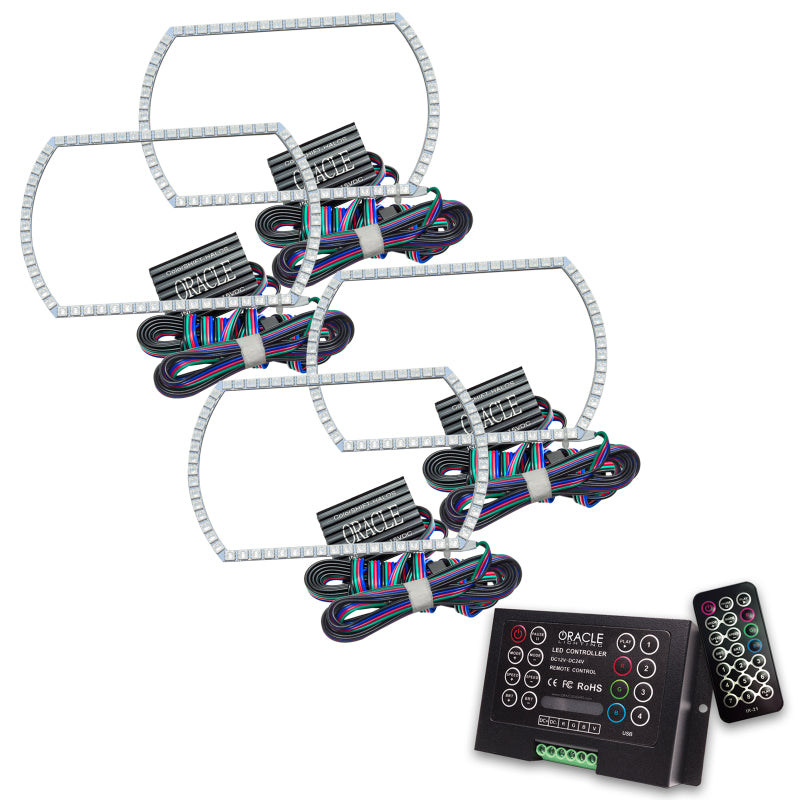 ORACLE Lighting Oracle Chevy Silverado 07-13 Halo Kit Square Style - ColorSHIFT w/ 2.0 Controller 2358-333 2358-333 Photo - Primary