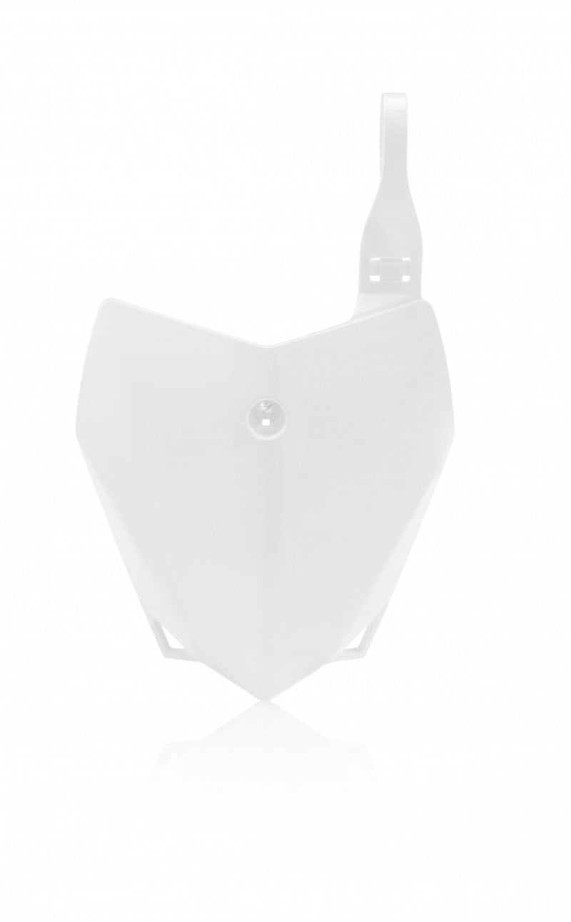 Acerbis 10+ Kawasaki KLX110/110L Front Number Plate - White 2780400002 2780400002 Photo - Primary
