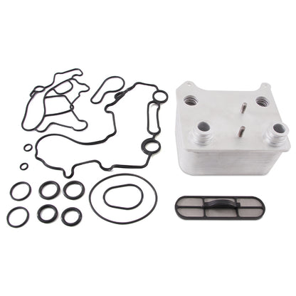 Mishimoto 03-07 Ford 6.0L Powerstroke Replacement Oil Cooler Kit MMOC-F2D-03 MMOC-F2D-03 Photo - Primary