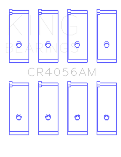 King Engine Bearings Suzuki G15A/G16A/B (Size +0.50mm) Connecting Rod Bearing Set CR4056AM0.5 CR4056AM0.5 Photo - Primary
