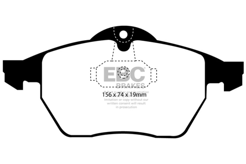 EBC Disc Brake Pad Set DP31062C Photo - Primary