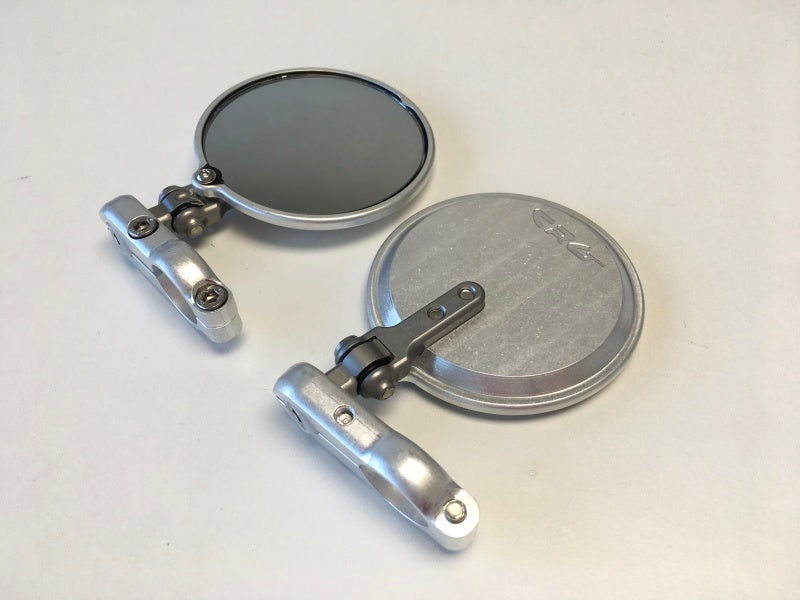 CRG Constructors CRG Hindsight Folding 3 in. Round Bar-End Mirror Right - Silver HSLS-201-R HSLS-201-R User 1