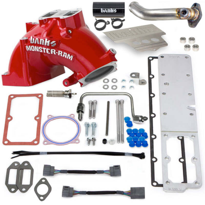 Banks Power 13-18 Dodge RAM 6.7L Monster-Ram Intake System W/Fuel Line-Chassis Cab Red 42804-R 42804-R User 1