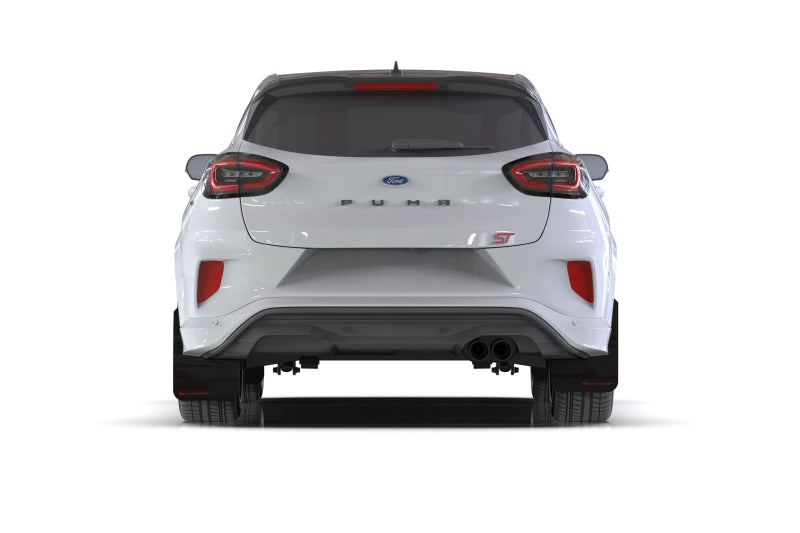 Rally Armor 20-22 Ford Puma ST Black Mud Flap w/ Blue Logo MF86-UR-BLK-BL MF86-UR-BLK-BL User 1
