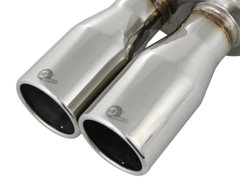 aFe MACH Force-Xp 2-1/2" 304 Stainless Steel Cat-Back Exhaust System 49-36318 Photo - Unmounted