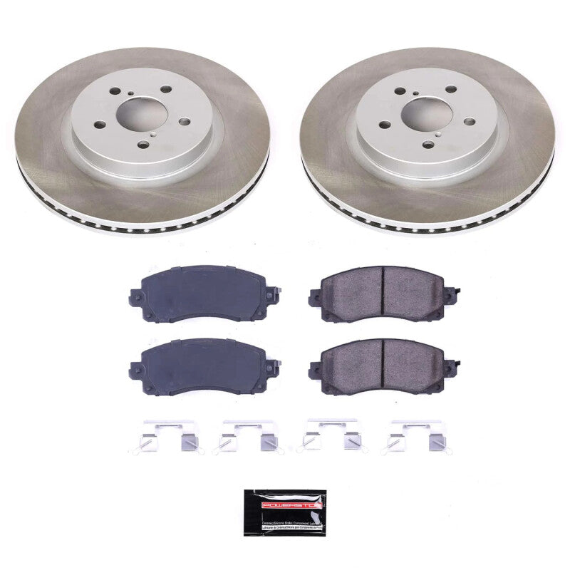PowerStop Power Stop 17-22 Subaru Impreza Front Semi-Coated Rotor Kit SC7892 SC7892 Photo - Primary