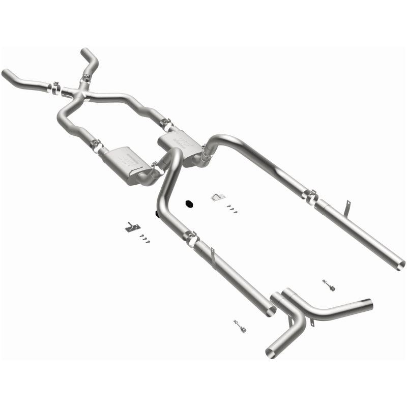 MagnaFlow Chevrolet Bel Air Street Series Crossmember-Back Performance Exhaust System 16596 Photo - out of package