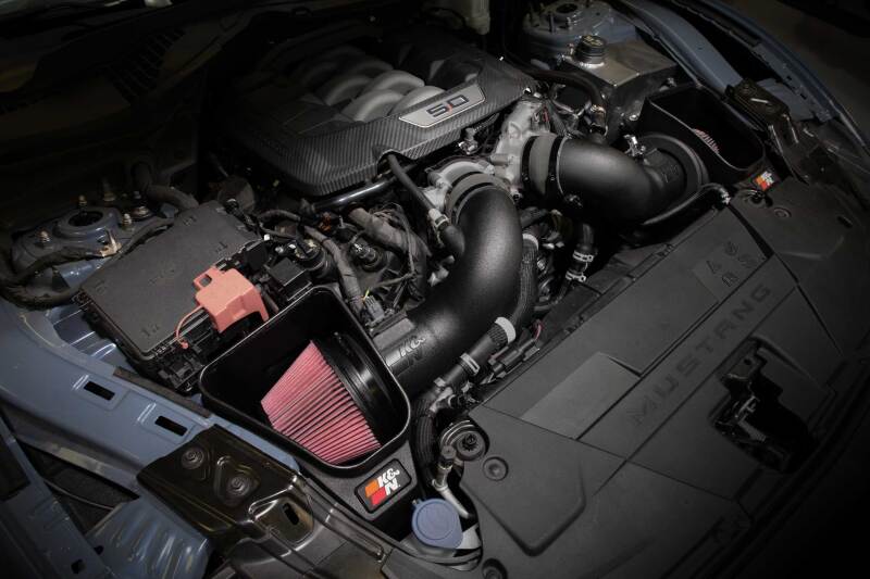 K&N Engineering K&N 2024 Ford Mustang GT 63 Series Air Intake 63-2626 63-2626 Photo - Mounted