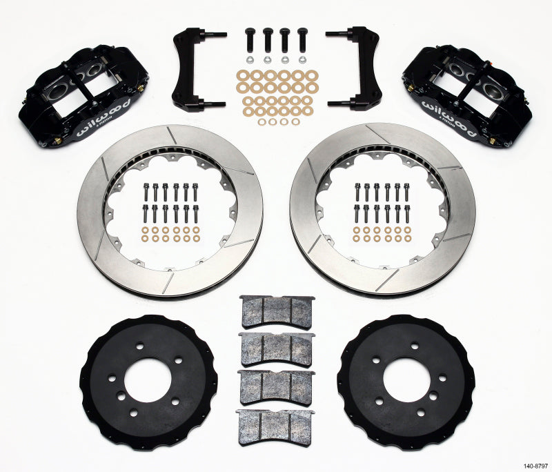 Wilwood Narrow Superlite 6R Front Hat Kit 13.06in E36 BMW M3 140-8797 140-8797 Photo - Primary