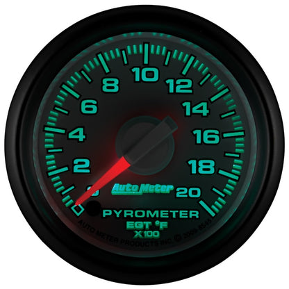 Autometer 2-1/16" Pyrometer, 0-2000 °F, Stepper Motor, Gen 3 Dodge Factory Match 8545 User 4