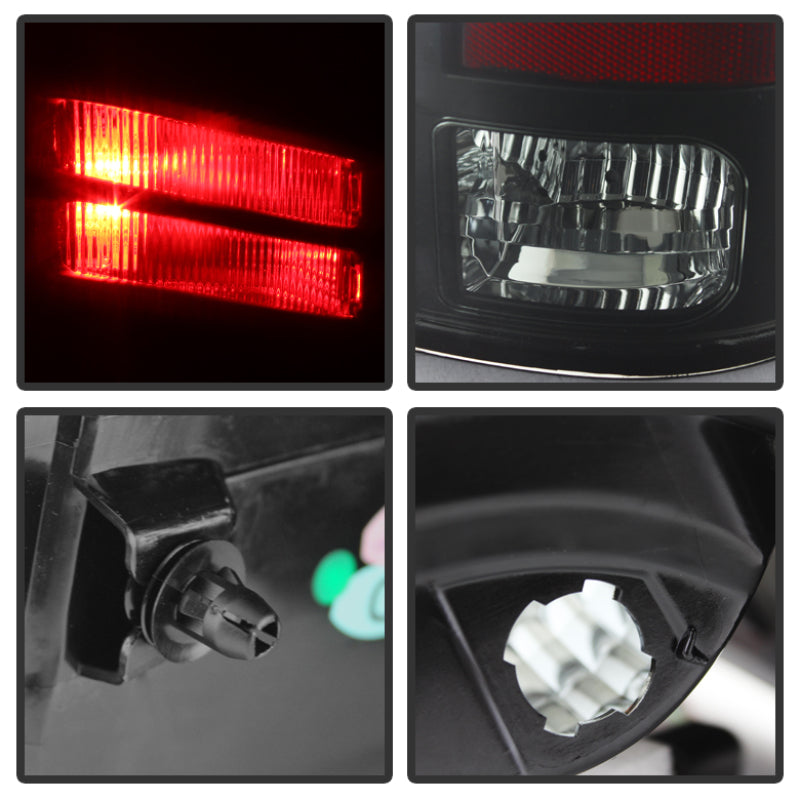 Spyder Dodge Ram 1500 13-14 13-14 LED Tail Lights LED Model only - Blk Smke ALT-YD-DRAM13-LED-BSM 5077578 5077578 User 1