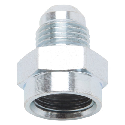 Russell -6 AN To 5/8" -18 Inverted Flare Adapter Female Fittings (Zinc Plated) 640610 Photo - Primary