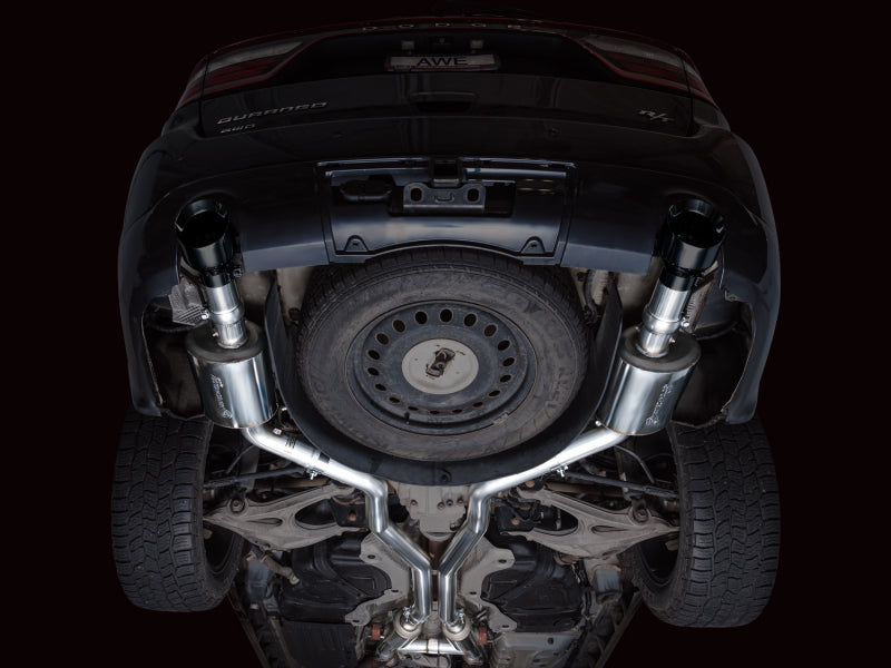 AWE Tuning 11-24 Dodge Durango 5.7L Touring Edition Exhaust w/ Diamond Black Tips 3015-33575 3015-33575 Photo - Mounted