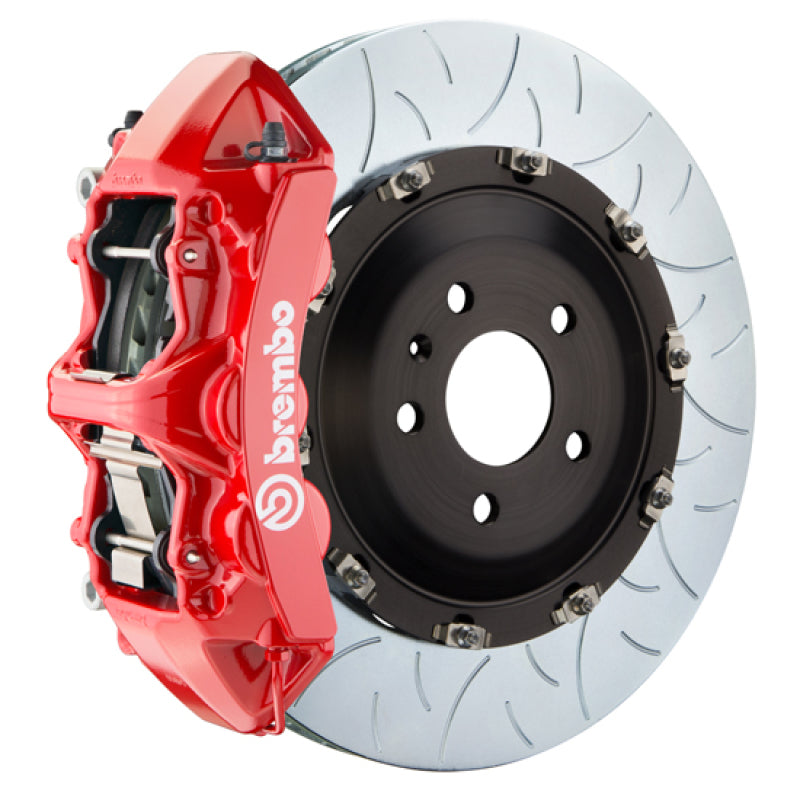 Brembo 2023 Volkswagen Tiguan R (Mk2) Front GT BBK 6-Piston 405x34 2-Piece Rotors TY3 - Red 1N3.9548A2