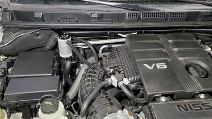 J&L 2022-2023 Nissan Frontier 3.8L V6 Passenger Side Oil Separator 3.0 - Clear Anodized 3113P-C 3113P-C Photo - Close Up