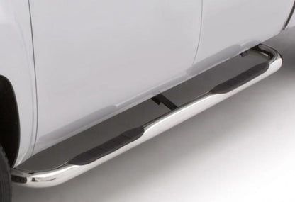 LUND 2019 Chevy Silverado 1500 Crew Cab 3in. Round Bent SS Nerf Bars - Polished 22687916 22687916 Photo - Mounted