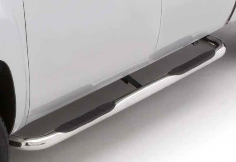 LUND 10-17 Dodge Ram 2500 Crew Cab 3in. Round Bent SS Nerf Bars - Polished 22683781 22683781 Photo - Mounted