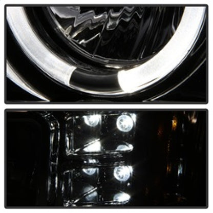 Spyder GMC Sierra 1500/2500/3500 07-13 Projector Headlights LED Halo- LED Chrome PRO-YD-GS07-HL-C 5010612 5010612 Photo - Unmounted