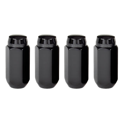 McGard Hex Lug Nut (Cone Seat) M14X1.5 / 22mm Hex / 1.945in. Length (4-Pack) - Black 64024 64024 Photo - Primary