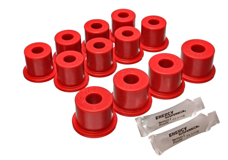 Energy Suspension Leaf Spring Bushing Set Red Nissan 720 All 1980-1986 7.2101R Photo - Primary