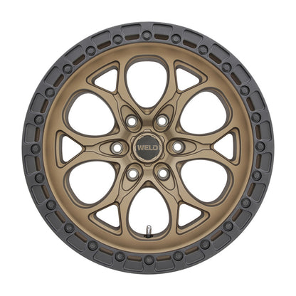 Weld Off-Road Ledge Six 20x9 / 6x135 BP / ET00 / BS5.00 Satin Black Wheel W10609089500 W10609089500 User 1