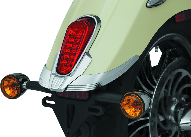 Kuryakyn Rear Fender Tip Scout Chr 8921 8921 User 1