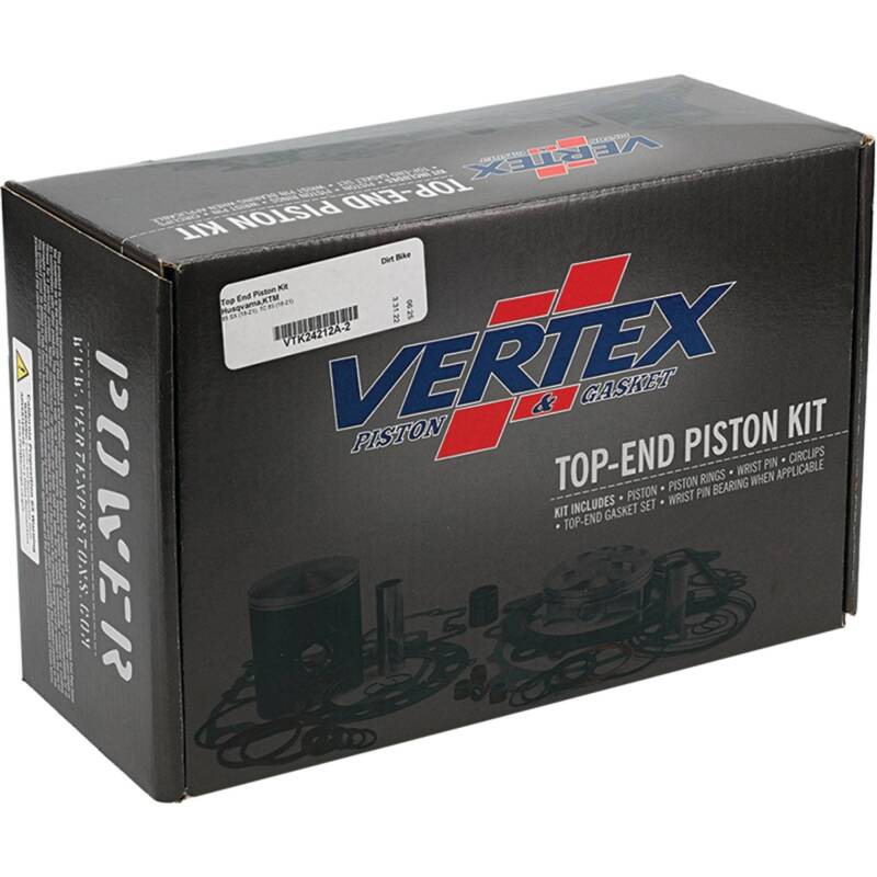 Vertex Pistons Vertex Piston 18-23 KTM 85 SX 85cc Top End Piston Kit VTK24212A-2 VTK24212A-2 Photo - Primary