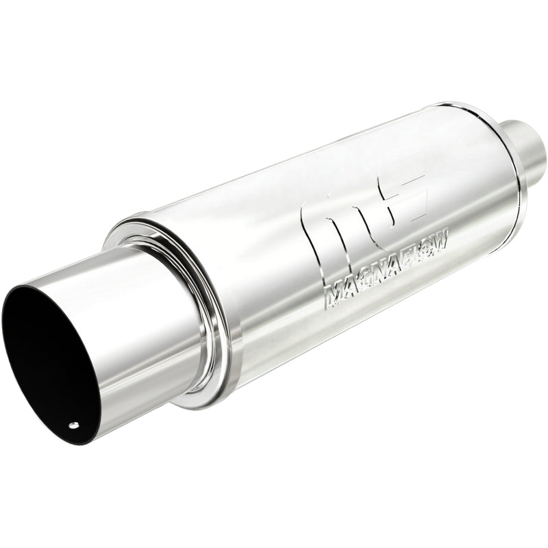 MagnaFlow 5" Round Center/Center Performance Muffler With Tip 14857 Photo - Primary