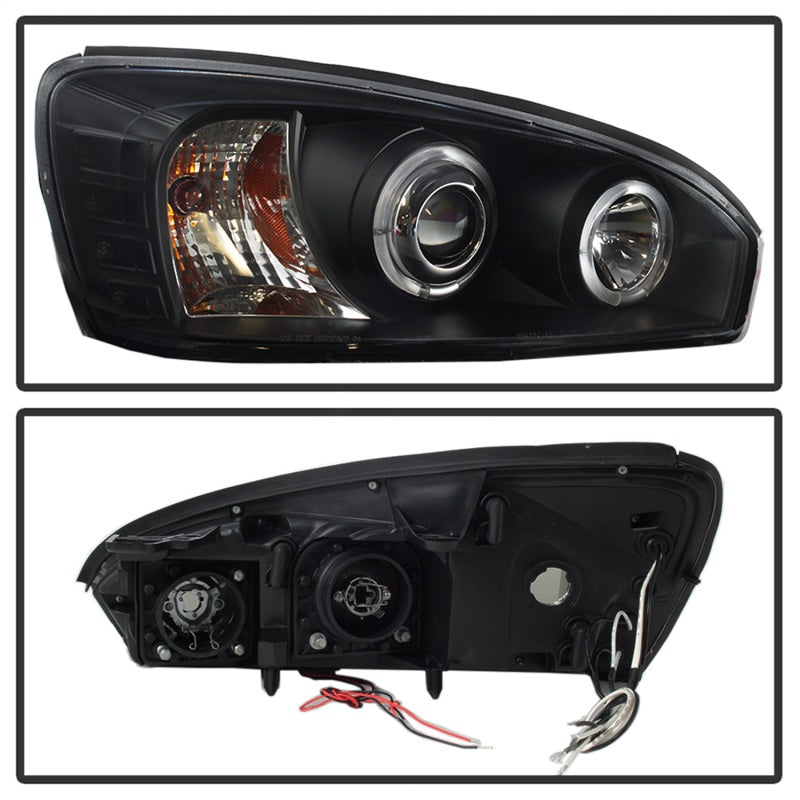 Spyder Chevy Malibu 04-07 Projector Headlights LED Halo LED Black High H1 Low H1 PRO-YD-CM04-HL-BK 5042675 5042675 Photo - Unmounted