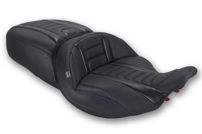 Mustang Motorcycle MMP One-Piece 2 Up Seat Seats Solo Motorcycle Seats main image