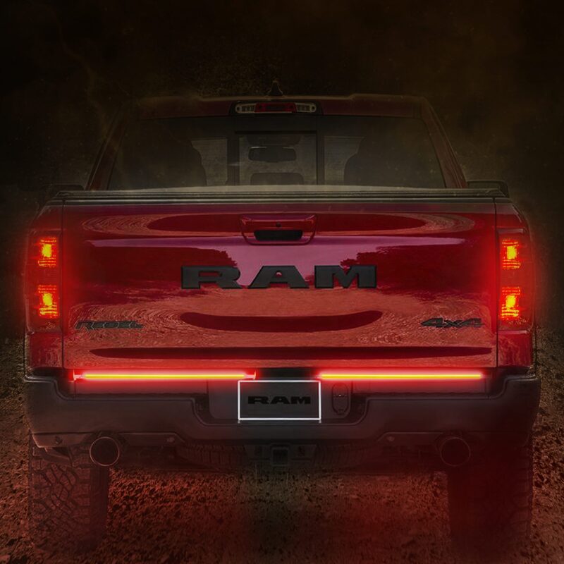 Putco 2019+ RAM 1500/Jeep Wrangler JK/JL 18in Split Blade LED Tailgate Light Bar (Pair) 92009-18 92009-18 Photo - Primary