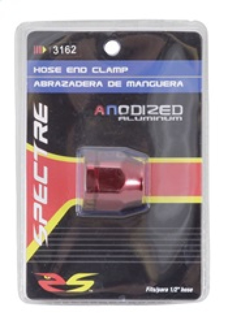 Spectre Magna-Clamp Hose Clamp 1/2in. - Red 3162 3162 Photo - in package