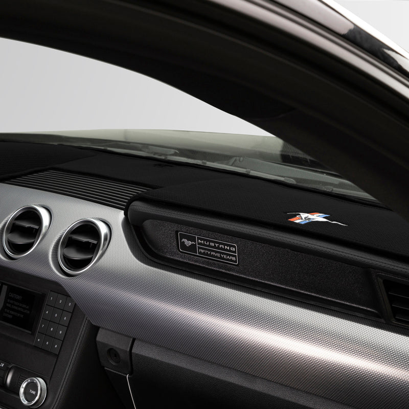 Covercraft Limited Edition Custom Dash Cover with Ford Mustang Tri-Bar Logo 61855DF27-00-25 61855DF27-00-25 Photo - Primary