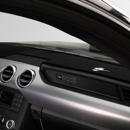 Covercraft Limited Edition Custom Dash Cover with Ford Mustang Tri-Bar Logo 61855DF27-00-25 61855DF27-00-25 Photo - Primary