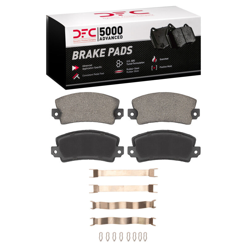 DFC DFC 5000 Advanced Semi Met Brake Pads Brakes, Rotors & Pads Brake Pads - OE main image