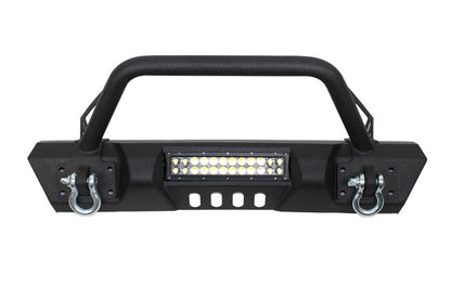 Fishbone Offroad 07-18 Jeep Wrangler JK Frnt Stubby Winch Bumper W/Tube Guard - Blk Txtrd Pwdrcoated FB22004 FB22004 User 1